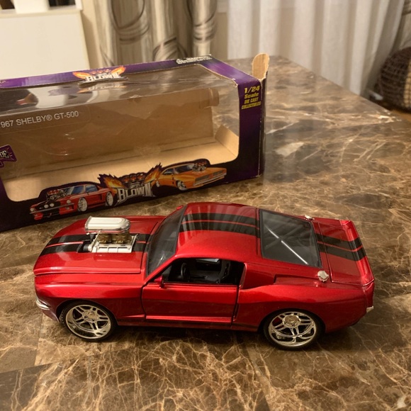 Badd Ride DieCast Collectibles
1967 SHELBY GT 500 1:24 Scale
Vintage - Picture 1 of 10
